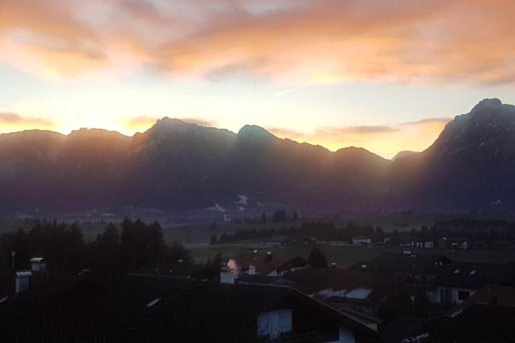 Neuschwanstein-Blick Daire Füssen Dış mekan fotoğraf