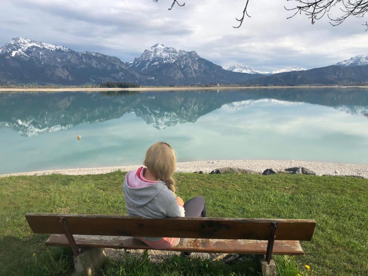 Neuschwanstein-Blick Daire Füssen Dış mekan fotoğraf