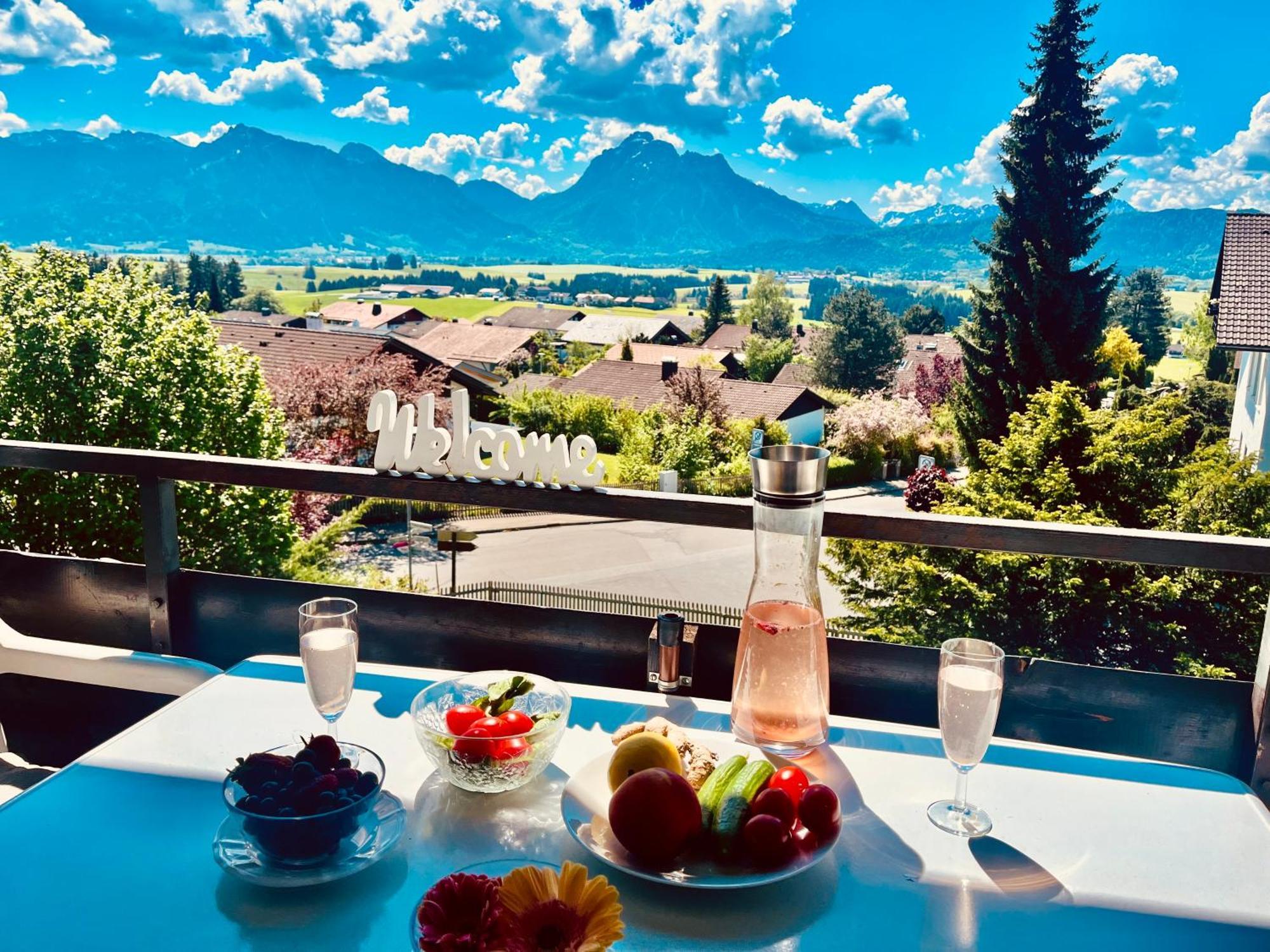 Neuschwanstein-Blick Daire Füssen Dış mekan fotoğraf